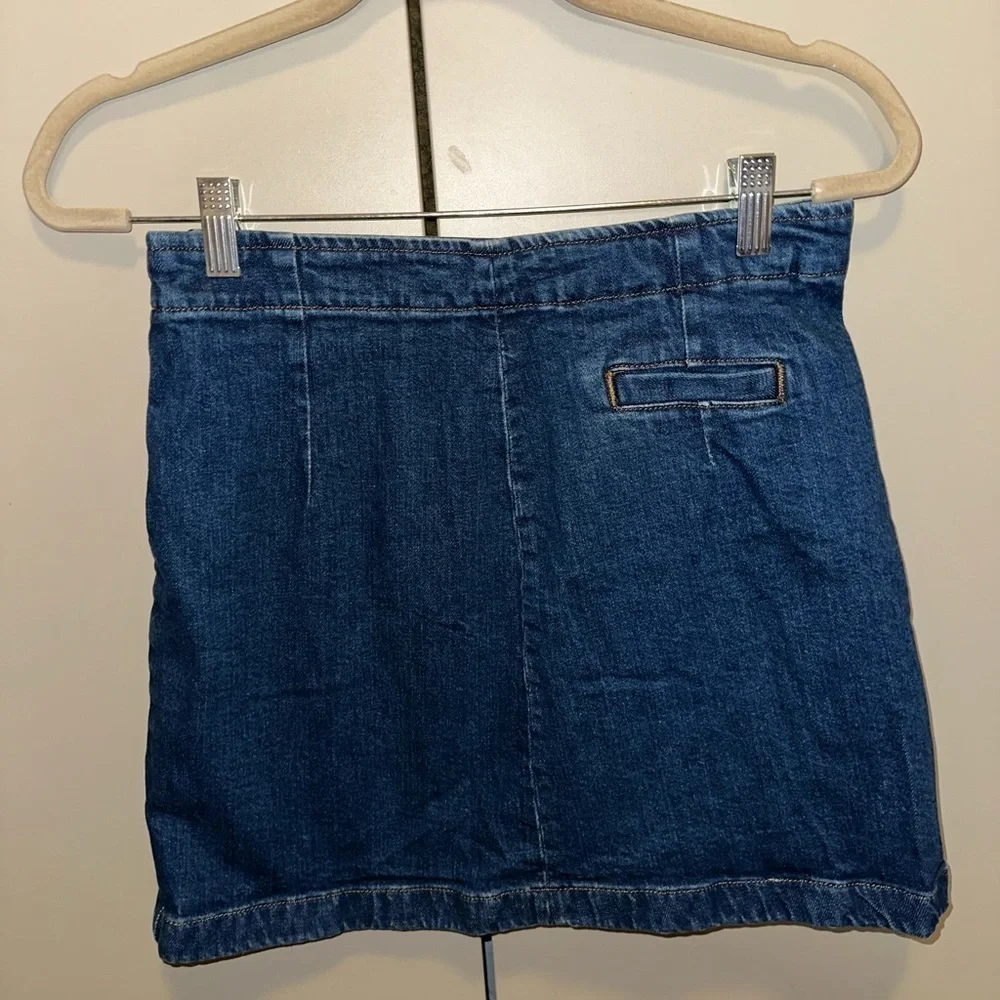 Reformation Freda high waist denim miniskirt size 28